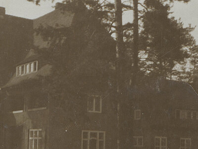 Haus von Dorothee von Velsen in Zehlendorf, ca. 1923/24, A-F-NLK08-0008-02 Rechte vorbehalten - freier Zugang.
