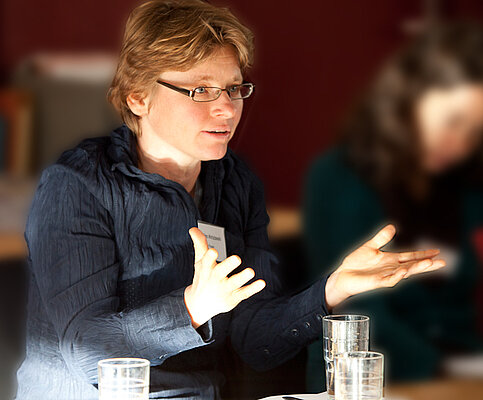 Nina Matuszewski auf dem Archivetreffen 2012 in Kassel, Copyright: Ute Weller